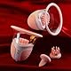 GKLWEJ Brustmassagegeräte, 2 Pcs Silikon Nippel Vibrator Mit 10 Leistungsstarke Vibrationen Und 360° Drehbarer, Elektrische Brüste Sex, Sex Spielzeug Für Die Frau Lecken(6 Weichen Bürstenköpfen)