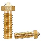 5x 0,4mm Volcano Düsen 3D Drucker Nozzle 1,75mm, High Flow Düsen für Anycubic, Artillery