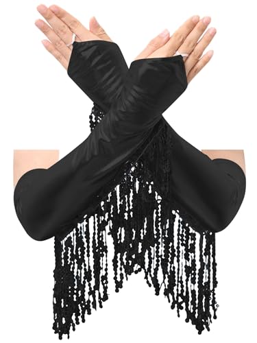 Robe de danse latine franges et sequins pour sublimer vos mouvements de danse - 5