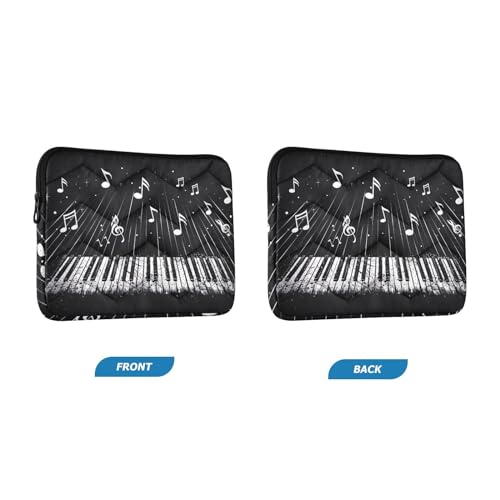 Funda Para Laptop 13-14 Pulgadas Con Teclas De Piano Impermeable miniatura 2