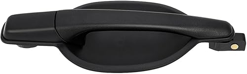 OCPTY Manija de puerta exterior del pasajero trasero derecho reemplazo 2004-2011 para Mitsubishi Endeavor manija de puerta exterior textura negro (1