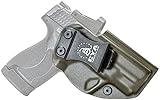 CYA Supply Co. Base Optics Ready (OD Green) Inside Waistband Holster Concealed Carry IWB Veteran Owned Company Fits (S&W M&P Shield M2.0 & M&P Shield Plus, Right)