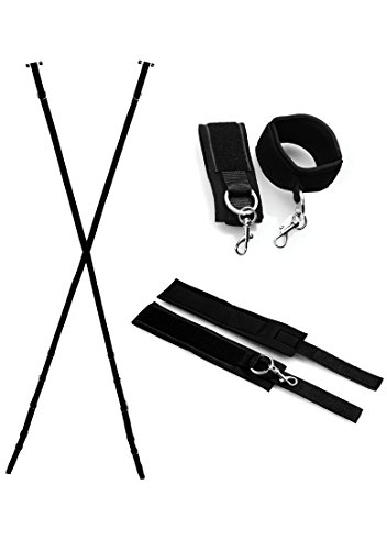 Strap Ons Set XR-Brands Subtrap pour fixer vos accessoires sur porte en noir