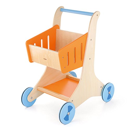 VIGA Carrello supermarket in legno