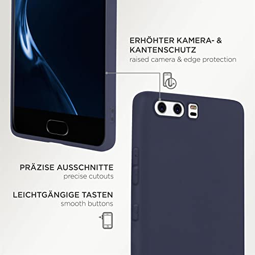 Coque Huawei P10 Lite OneFlow SlimShield Pro en silicone bleu - 4