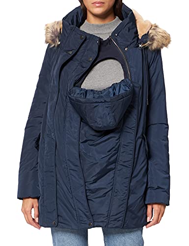 Noppies Maternity Jacket 3-Way Geneva Chaqueta, Night Sky-P277, S para Mujer
