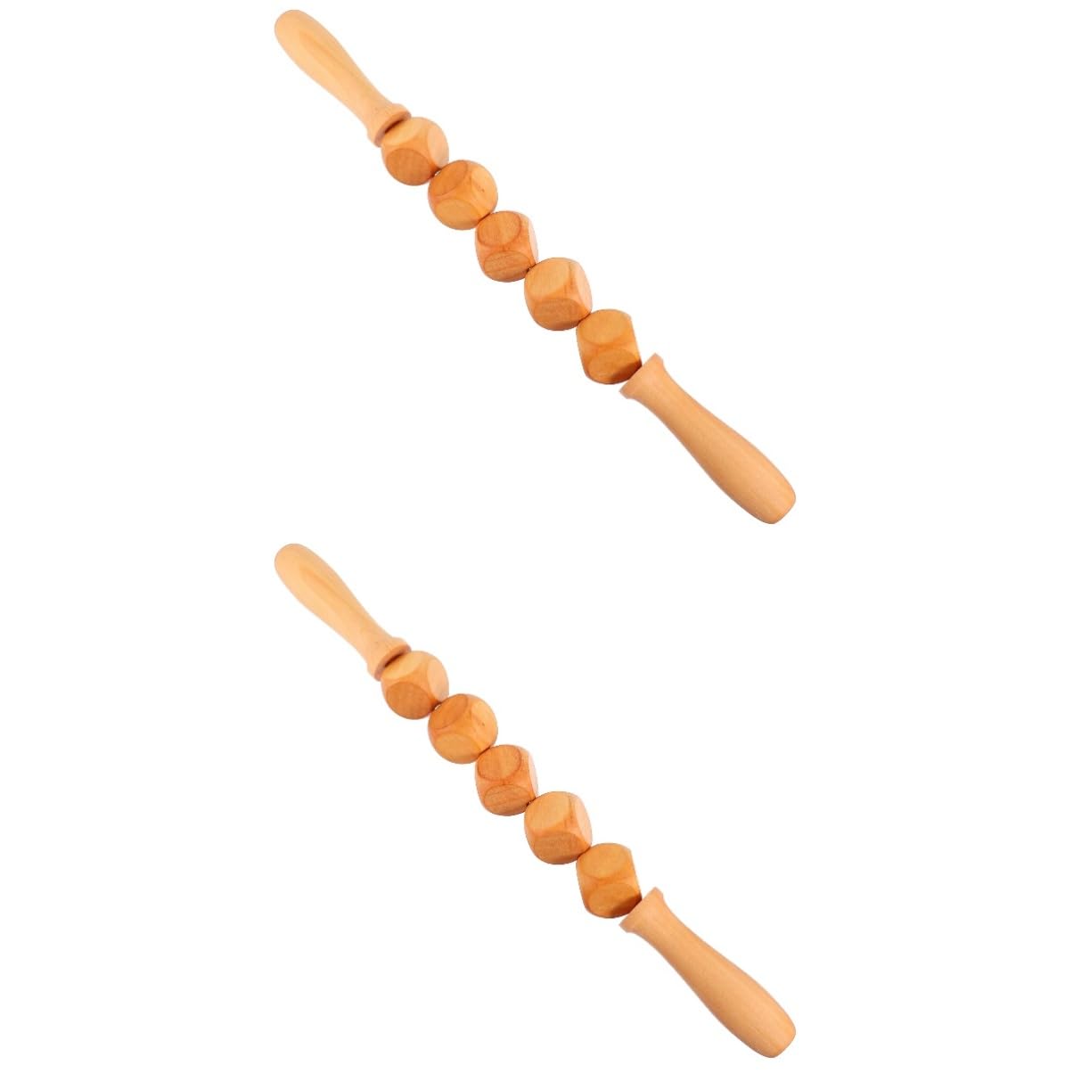 Beavorty 2stücke Gua Stick Massage Stick Für Körpermassage Rollende Gua Stange Durchblutung Massagegerät Für Zuhause Und Unterwegs