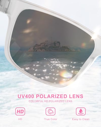 Image of Polarized Running Sunglasses Womens Mens Sun Glasses for Fishing Golf UV400