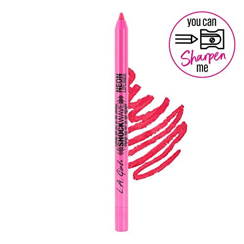 L.a. Girl Shockwave Neon Lipliner, Lipliner Pencil, Pop, 0.04 Oz. #TOP1