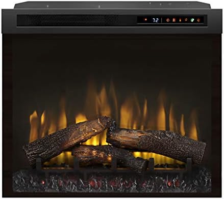 Dimplex 23 Inch Built-in Electric Fireplace - Multi-Fire XHD Firebox with Logs and Realistic Multi-Color Flames | Model: XHD23L - Thumbnail 4