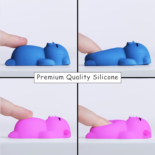 Nutty Toys Squishy Cat Set - 2" Soft Silicone Kawaii Kitties, Top Stress Relief Toy 2024 Unique Gifts for Teens Kids Women Men Adults Best Teenage Girls Teen Boy Tween Christmas Stocking Stuffers Idea - 5