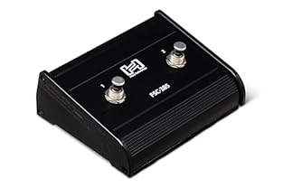 Designed for guitar amp channel switching, signal processor on-off switching etc Sturdy, extruded aluminium chassis Simply connect the appropriate cable from footswitch to the unit Operation: guitar style, dual latching Requires 1/4-inch trs cable, s...