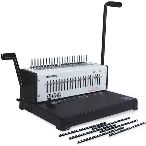 RAYSOONER 紙パンチと製本機。 41xs1QxqMeL.jpg