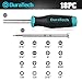 DURATECH Multi-bit Screwdriver Set, 18-in-1 Screwdriver with T-bar and Precision Screwdriver Stored in Shaft, Phillips/Slotted/Torx/Square, Professional All in One Tool Kit for Repairing