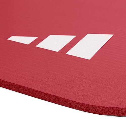 Image of Adidas Fitness Mat - 7mm - Red