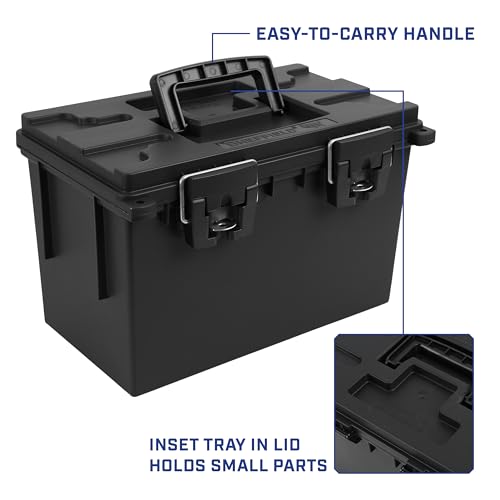 Sheffield 12773 XL Storage Bins With Lids, 2-Pack Stackable Storage Bins, Made in USA, Lockable and Water-Resistant Containers with Lids, Plastic Containers for Home, Classroom, and Dorm by Sheffield - Image 9