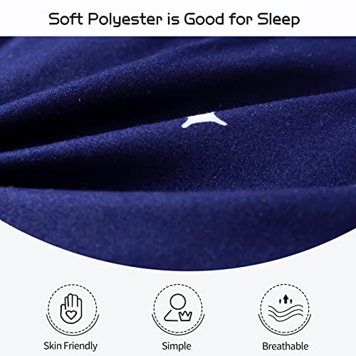 Maxyoyo Navy Space Adventure Futon Mattress, Padded Japanese Floor Mattress Quilted Bed Mattress Topper, Extra Thick Folding Sleeping Pad Breathable Floor Lounger Guest Bed For Camping Couch, Full #TOP6