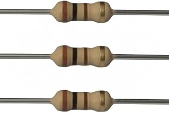 ILTELEC - 100 Ohm Resistor (50Pcs) - 100 Ohm 1/4w (0.25 Watt) ?5% Tolerance Metal Film Fixed Resistor