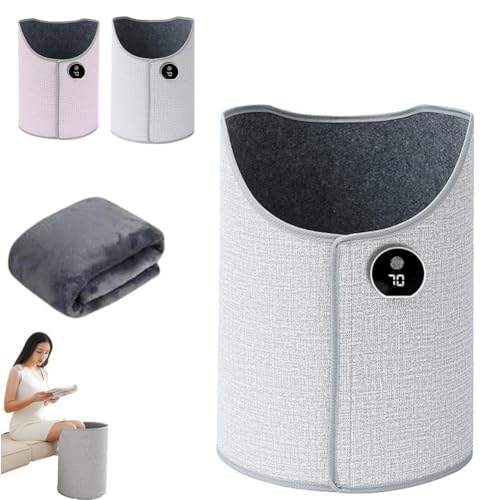 【2026年新登場】オフィス用デスク下レッグウォーマー 360°発熱 5段階温度調節 4段階タイマー設定 45°転倒保護 ポータブルで折りたたみ式 電気温熱フットウォーマー 省エネ 冷え対策 暖房器具 誕生日 クリスマス 新年 ギフト