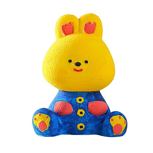 DIY Graffiti Luminous Toys, Children's Hand-Painted Toys, DIY Hand-Painted White Embryo Creative Toys, Improve Children's broader Thinking