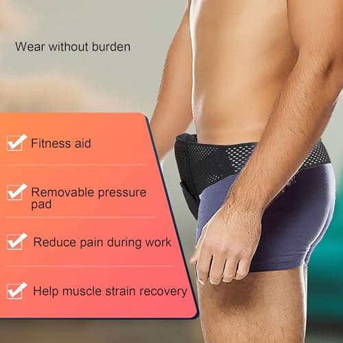 Faja ortopédica para hernia inguinal unilateral para hombre miniatura 5
