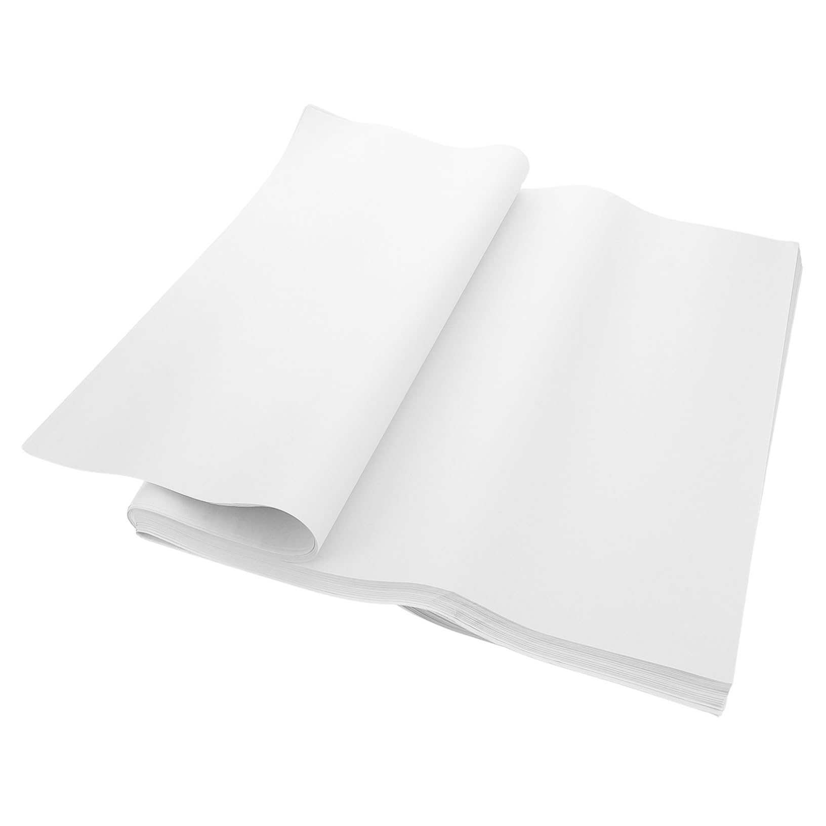 Carta da Imballaggio 100 Fogli Bianca per Movimentazione | Fogli 70x38 Cm, Carta Leggera e Comprimibile, Uso per Oggetti Fragili e Apparecchi Elettronici