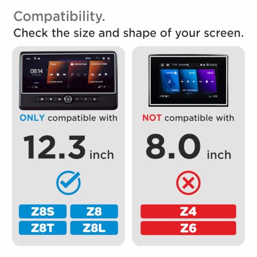 Image of Spartan Shield [2 PACK] Screen Guard for MAHINDRA SCORPIO N 2026 FACELIFT || 12.3 Inch Infotianment Touchscreen + Instrument Cluster Protector || Z8S, Z8, Z8T & Z8L Models || Car Display Accessories [Not Tempered Glass] (Scoprio N [12 inch Info+Speedo] 2026)