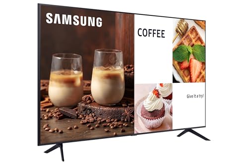 Image of SAMSUNG 75-Inch Class Crystal UHD 4K BEC-H Series HDR Pro TV w / 3D Surround Sound, PurColor, Contrast Enhancer, Use for Digital Signage Displays, Commercial TV, Alexa Built-In (LH75BECHLG, 2023 Model)