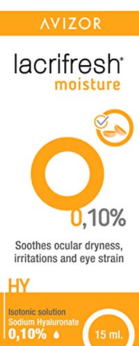 Avizor Lacrifresh vocht 0,10%. 15 ml fles oogdruppels ter verlichting van symptomen van oogirritatie. - Image 4