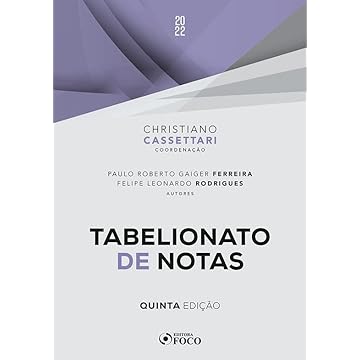 Capa do livro TABELIONATO DE NOTAS - 5ª ED - 2022