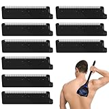 Oiieco Ersatzklingen 9er-Set,Rückenrasierer Herren,für 2.0, 3.0 und 2.0,Ersatzklinge,Rücken Rasierer,Nassrasierer