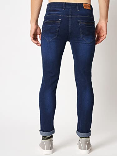 Image of RAGZO Jeans Pant for Men Slim Fit Stretchable Casual Look Breathable Fabric