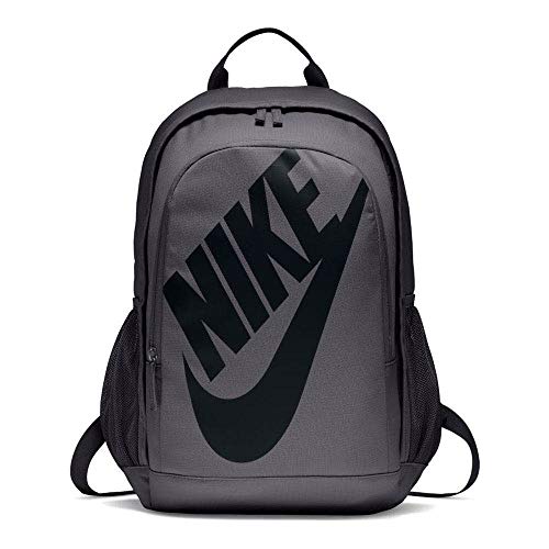 Nike Sportswear Hayward Futura Backpack for Men, Large Backpack with Durable Polyester Shell and Padded Shoulder Straps, Dark Grey/Dark Grey/Black