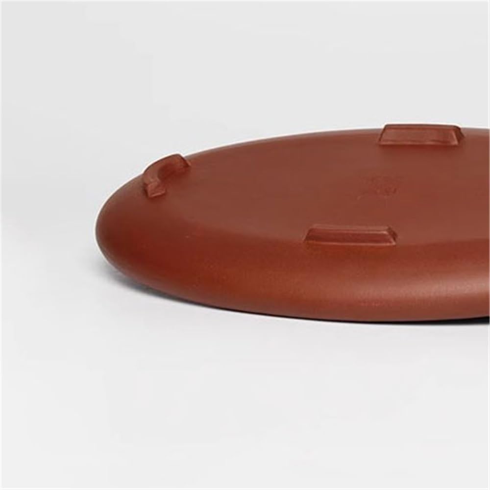 Versatile Sottovaso ellittico Grande for Piante in Argilla e Sabbia Viola(M)