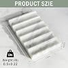 Jabonera de mármol para ducha - Portajabón de piedra natural Cara blanca con ranuras profundas para drenaje rápido - Bandeja rectangular de 4.7" para lavabo de baño, cocina y encimera 8