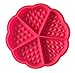 Anawakia Waffelform Waffel Backform Silikonbackform Backform mit guter Antihaftbeschichtung Silikon Waffeln Backform (1pcs)