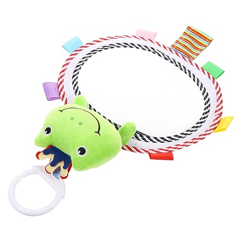 RORPOIR Developmental Baby Toy Kids Mirror with Safe Comfortable Touch Multi-functional Car Rear View Mirror for Newborns Infants