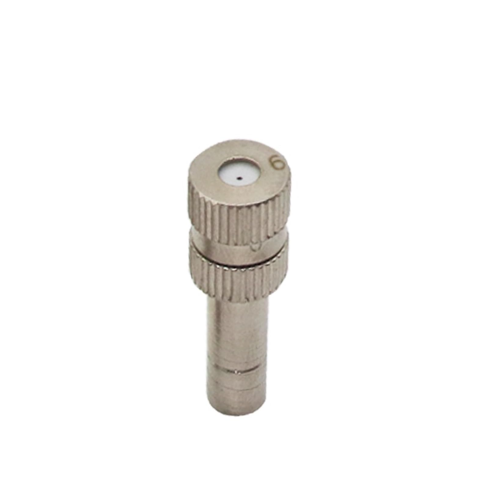 SOHNVWTGD 10 Pc Low Pressure Atomizing Misting Nozzle Spray Injector Atomization Head Mister Mist Spraying Nozzle(0.6mm)