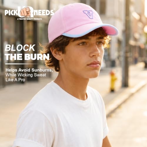 Image of Pick Ur Needs Unisex Sports Baseball Cap Breathable Quick-Dry Summer Cap with Adjustable Strap