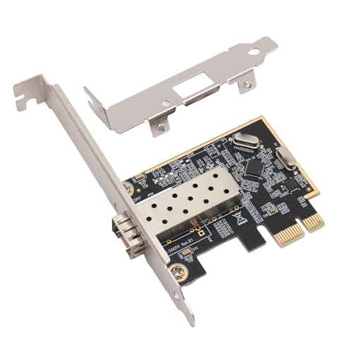 Tarjeta de red Ethernet PCI-E para computadora de escritorio con velocidad rápida de 1000MB y transmisión estable miniatura 3