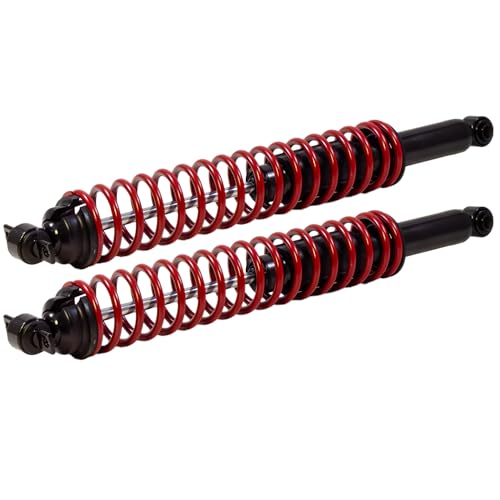Image of Gabriel 43180 Load Carrier Towing & Hauling Rear Spring Shocks Fits Chevrolet Suburban, Express, GMC Savana, Yukon & Cadillac Escalade (Pair)
