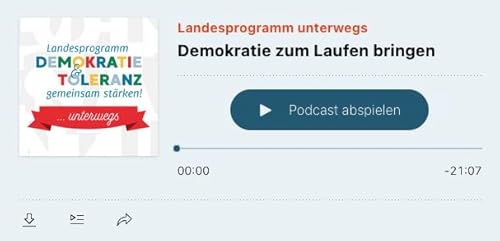 Demokratie zum Laufen bringen