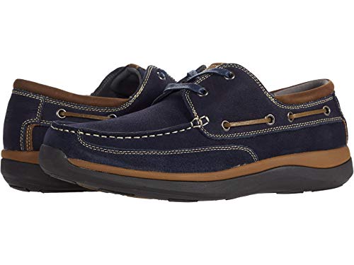 Image of Propet Mens Pomeroy Boat Casual Shoes - Black