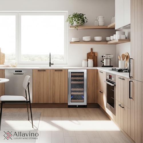 Image of Allavino Reserva Series 30-Bottle Dual Zone Built-in Wine Cooler Refrigerator
