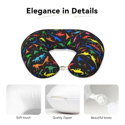 Almohada cervical poliéster tamaño único negra miniatura 3