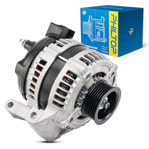Image of PHILTOP New Alternator Compatible with 2004-2005 LeSabre, 2004-2005 Bonneville 3.8L Replacement 11035N 140A