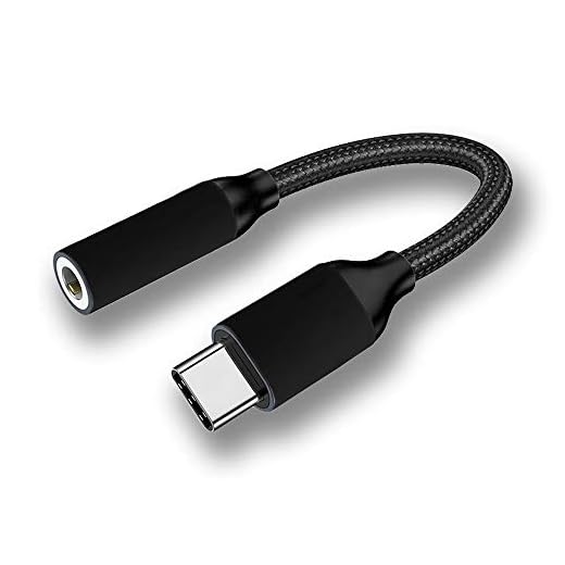 Adaptador USB C a Jack 3.5mm, USB Tipo C a Audio Auricular Mini Jack 3,5 mm, Cable Convertidor de USB Type C para Samsung, Huawei, Xiaomi, OnePlus Google Pixel, iPad Pro, Otros Android, PC Y Mac