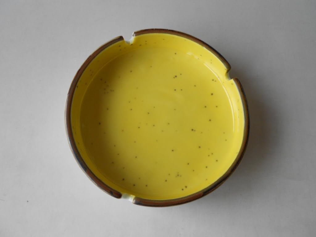 ヴィンテージ 灰皿 アッシュトレイ HOTEL カジノ USA vintage 愛陶 イエロー灰皿 アッシュトレイ 具 けむり