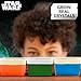 STAR WARS Glowing Crystals Kit - Grow 3 Colorful Crystals With Light Up Display Stand - Gift for 8 Year Old Boys, Star Wars Merch and Toys