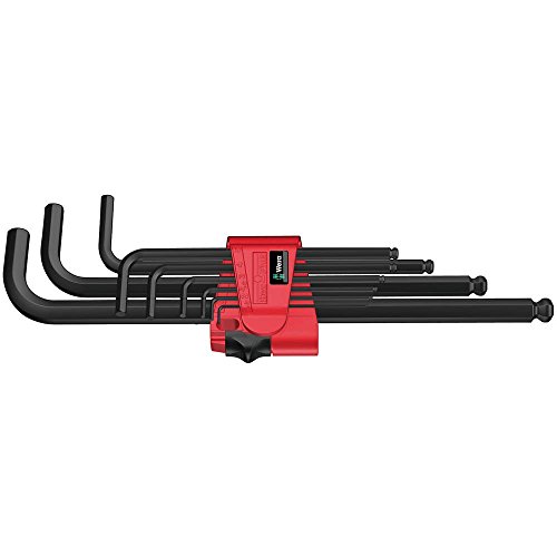 Wera 950 PKL/9 BM N Winkelschlüsselsatz, metrisch, BlackLaser, 9-teilig, 05022086001 – Ansicht 1